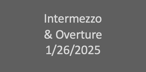 2025-01 Intermezzo and Overture Strings